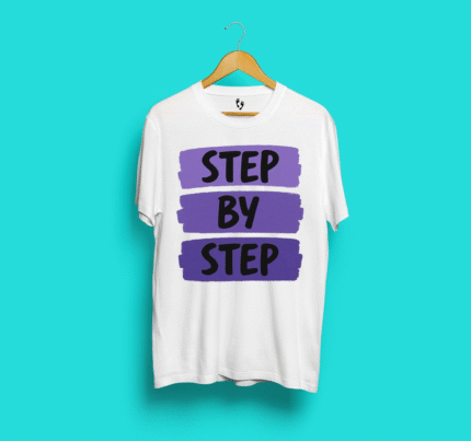 StepbyStep T-Shirt - Purple vibe