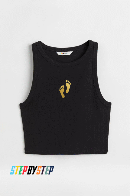 StepbyStep Crop Top - Black